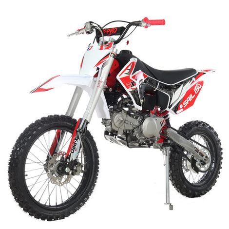 Free Shipping! X-PRO Sail 150 Dirt Bike with 4-Speed Manual Transmission, Kick Start, Big 17in/14in Tires!