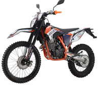 Free Shipping! X-PRO TEMPLAR 250cc Dirt Bike with All Lights and 5-Speed Manual Transmission,  Electric/Kick Start! Big 21"/18" Wheels! Zongshen Brand Engine!