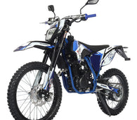 Free Shipping! X-PRO Titan 250 DLX 250cc Dirt Bike with All Lights and 5-Speed Manual Transmission,  Electric/Kick Start! Big 21"/18" Wheels! Zongshen Brand Engine!