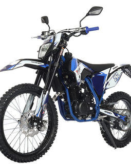 Free Shipping! X-PRO Titan 250 DLX 250cc Dirt Bike with All Lights and 5-Speed Manual Transmission,  Electric/Kick Start! Big 21"/18" Wheels! Zongshen Brand Engine!