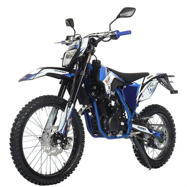 Free Shipping! X-PRO Titan 250 DLX 250cc Dirt Bike with All Lights and 5-Speed Manual Transmission,  Electric/Kick Start! Big 21"/18" Wheels! Zongshen Brand Engine!