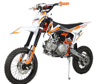 Free Shipping! X-PRO Cruise 125cc Dirt Bike with 4-Speed Manual Transmission, Kick Start, Big 14"/12" Tires! Zongshen Brand Engine!