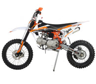 Free Shipping! X-PRO Sail 125cc Dirt Bike with 4-Speed Manual Transmission, Kick Start, Big 17"/14" Tires! Zongshen Brand Engine!