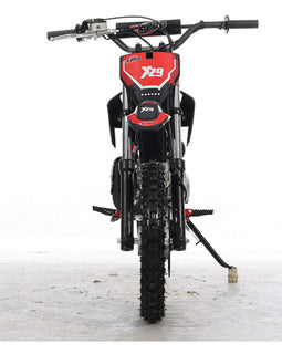 Free Shipping! X-PRO X29 110cc K013 Dirt Bike with Automatic Transmission, Electric Start, Big 14"/12" Tires! Cradle Type Steel Tube Frame!