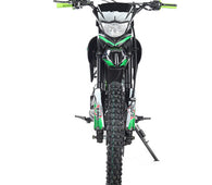 Free Shipping! X-PRO Hawk 125cc Dirt Bike with Headlights and 4-speed Manual Transmission! Electric/Kick Start, Big 19"/16" Tires! Zongshen Brand Engine!
