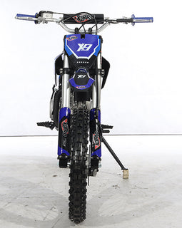 Free Shipping! X-PRO X9 125cc Dirt Bike with 4-Speed Manual Transmission, Kick Start, Big 17"/14" Tires! Zongshen Brand Engine!