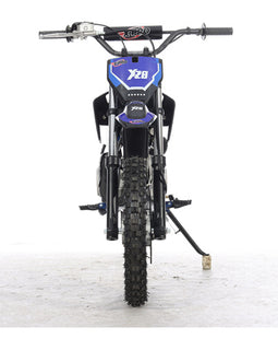 Free Shipping! X-PRO X28 110cc Dirt Bike with Semi-Automatic Transmission, Kick Start, Big 14"/12" Tires! Cradle Type Steel Tube Frame!