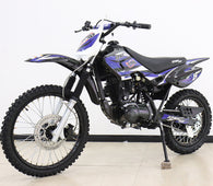Free Shipping! X-PRO Hawk 150cc Dirt Bike with 5-Speed Manual Transmission and Kick Start! 19"/16" Wheels!