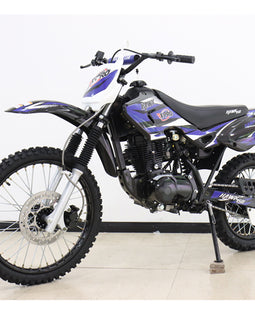 Free Shipping! X-PRO Hawk 150cc Dirt Bike with 5-Speed Manual Transmission and Kick Start! 19"/16" Wheels!