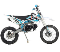 Free Shipping! X-PRO Voyage 125 Dirt Bike with 4-Speed Manual Transmission, Kick Start, Big 17"/14" Tires!