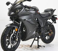 Free Shipping! X-PRO 125cc Ninja Motorcycle with Manual Transmission, Electric Start! 17" Wheels! Assembled In Crate!