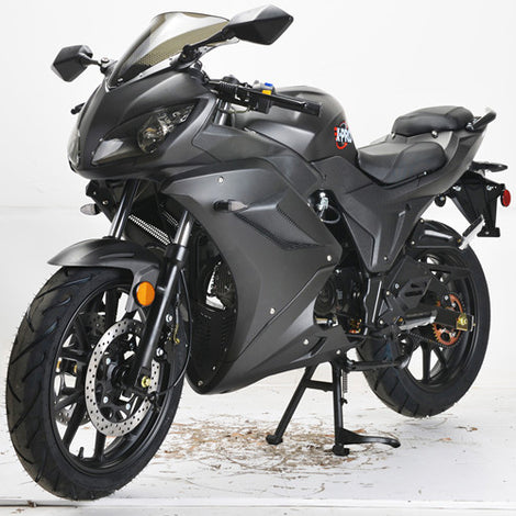 Free Shipping! X-PRO 125cc Ninja Motorcycle with Manual Transmission, Electric Start! 17