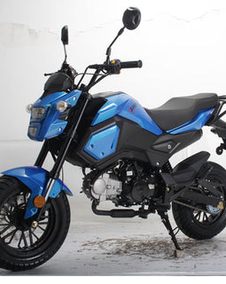 Free shipping! X-PRO 125cc Vader Motorcycle with Manual Transmission, Electric Start! Dual Headlights! Big 12" Wheels! Fully Assembled In Crate!