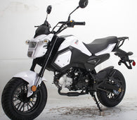 Free shipping! X-PRO 125cc Vader Motorcycle with Manual Transmission, Electric Start! Dual Headlights! Big 12" Wheels!