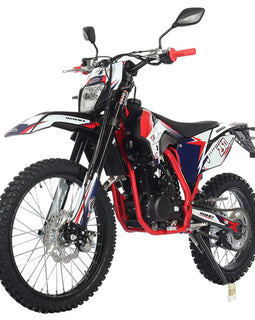 Free Shipping! X-PRO Titan 250 DLX 250cc Dirt Bike with All Lights and 5-Speed Manual Transmission,  Electric/Kick Start! Big 21"/18" Wheels! Zongshen Brand Engine!