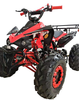 Free shipping! X-PRO Blast 125cc ATV with Automatic Transmission w/Reverse, LED Headlights, Big 19"/18" Tires!