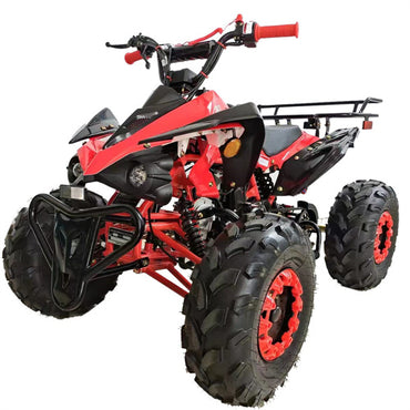 Free shipping! X-PRO Blast 125cc ATV with Automatic Transmission w/Reverse, LED Headlights, Big 19"/18" Tires!