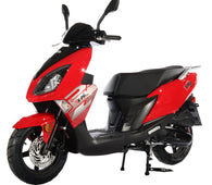 Free Shipping! X-PRO Milan 150cc Moped Scooter with 12" Aluminum Wheels, Electric/Kick Start, Large Headlights!