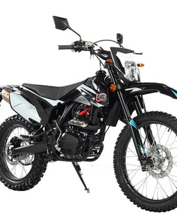 Free Shipping! X-PRO Titan 250 DLX 250cc Dirt Bike with All Lights and 5-Speed Manual Transmission,  Electric/Kick Start! Big 21"/18" Wheels! Zongshen Brand Engine!