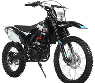 Free Shipping! X-PRO Titan 250cc Dirt Bike with LED Headlight, 5-Speed Manual Transmission, Electric/Kick Start! Big 21"/18" Wheels! Zongshen Brand Engine!